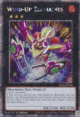 Wind-Up Zenmaines - RA04-EN168 - (Platinum Secret Rare) - 1st Edition